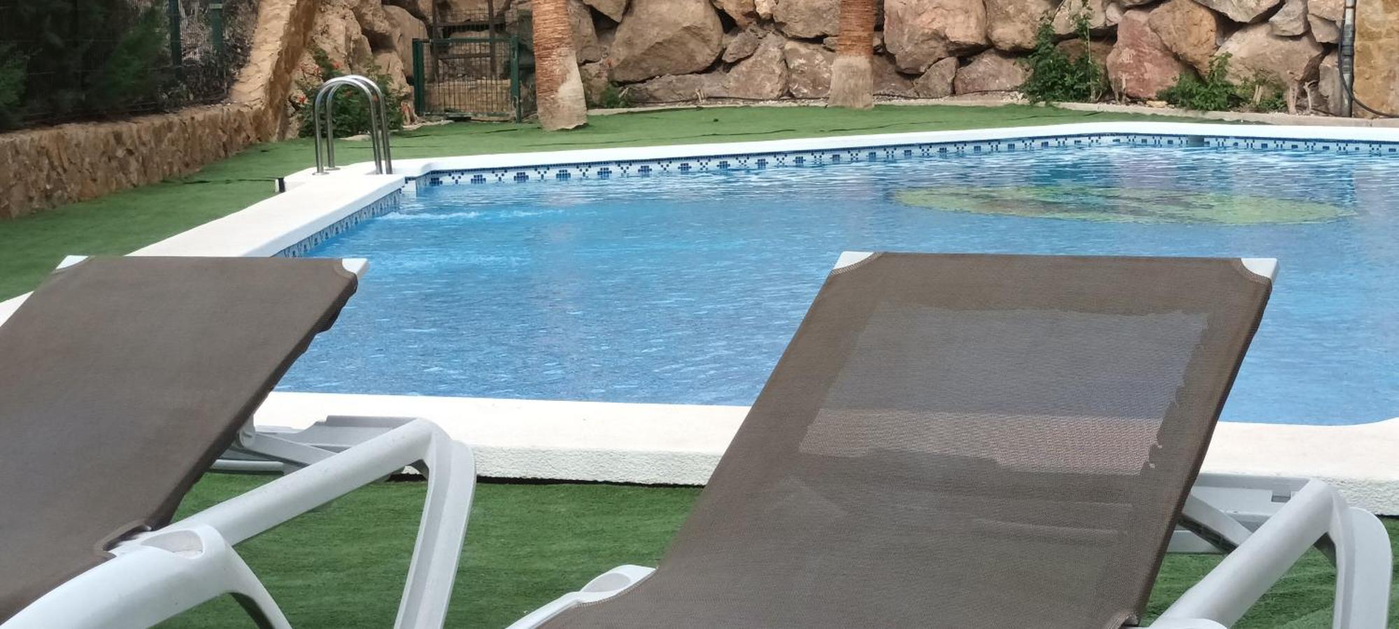 Apartamento Tranquilo Cerca De Buena Piscina Y Con Buen Aire Acondicionado Águilas Buitenkant foto